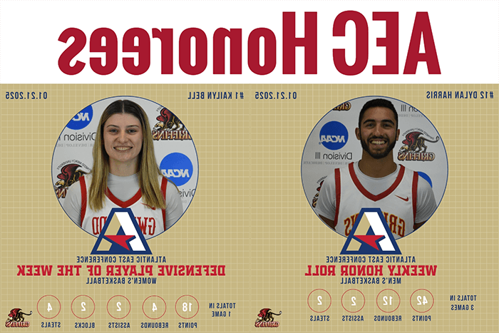 GMercyU Athletics Announces AEC Honors for January 12 – January 18